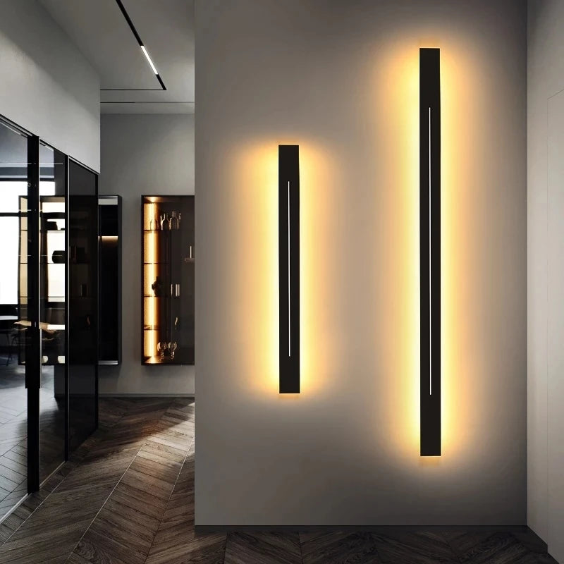 Minimalism LED Long Strip Staircase Corner Lamp