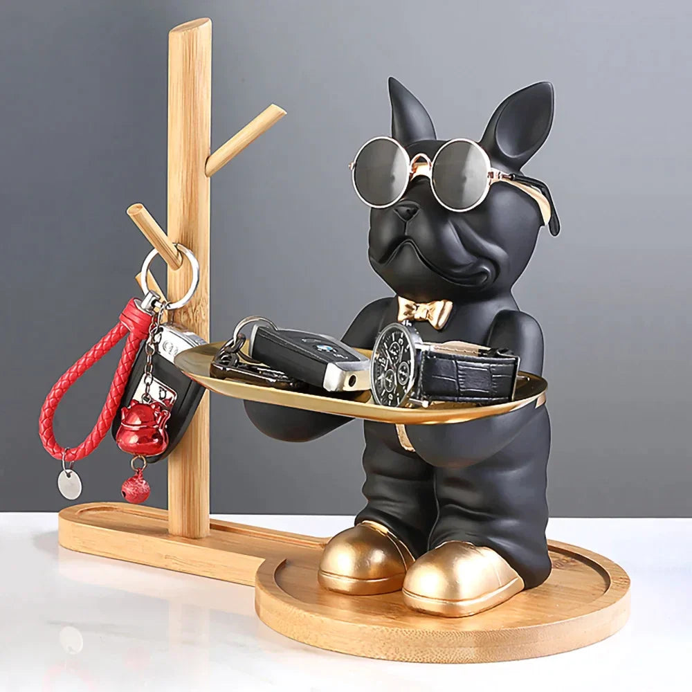 French Bulldog Resin Sculpture - iDecoria