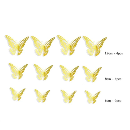 Hollow Butterfly Wall Sticker