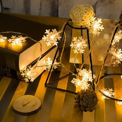 Snowflake LED String Light