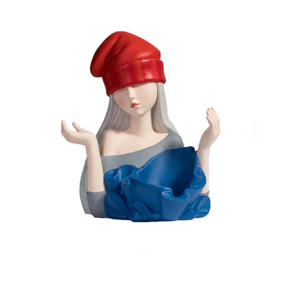 Nordic Creative Dancing Girl Red Wine Rack Bar - DecorGama