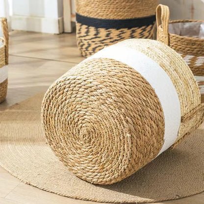 Seagrass Woven Storage Baskets