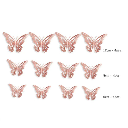 Hollow Butterfly Wall Sticker