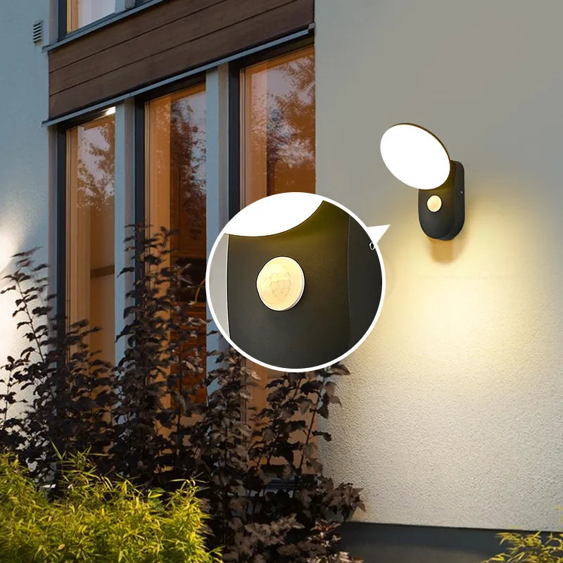 Outdoor Waterproof Garden Fence Lighting With Motion Sensor - DecorGama