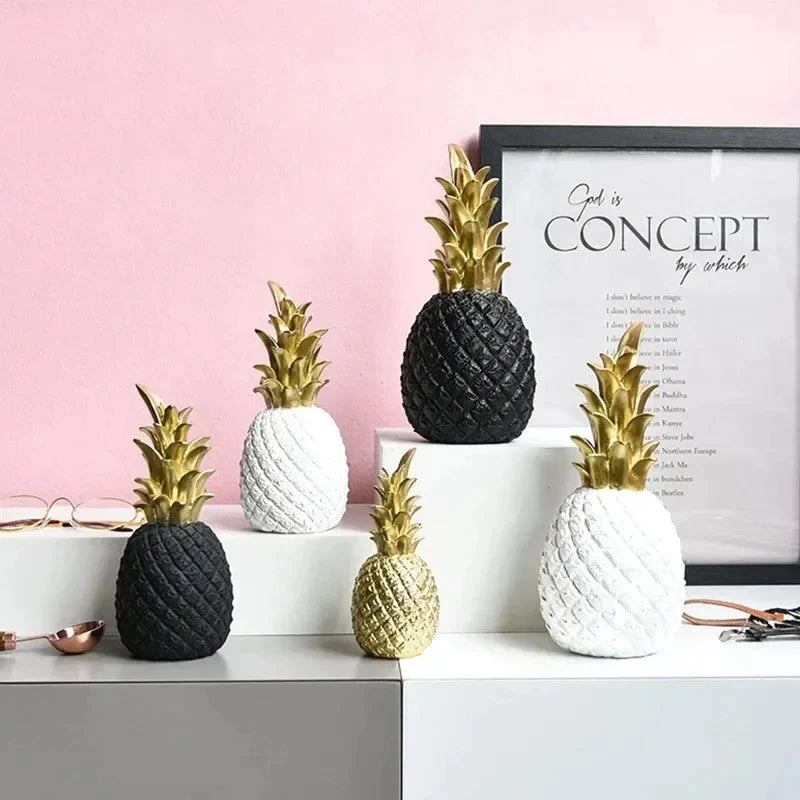 Creative Resin Pineapple Sculpture - iDecoria