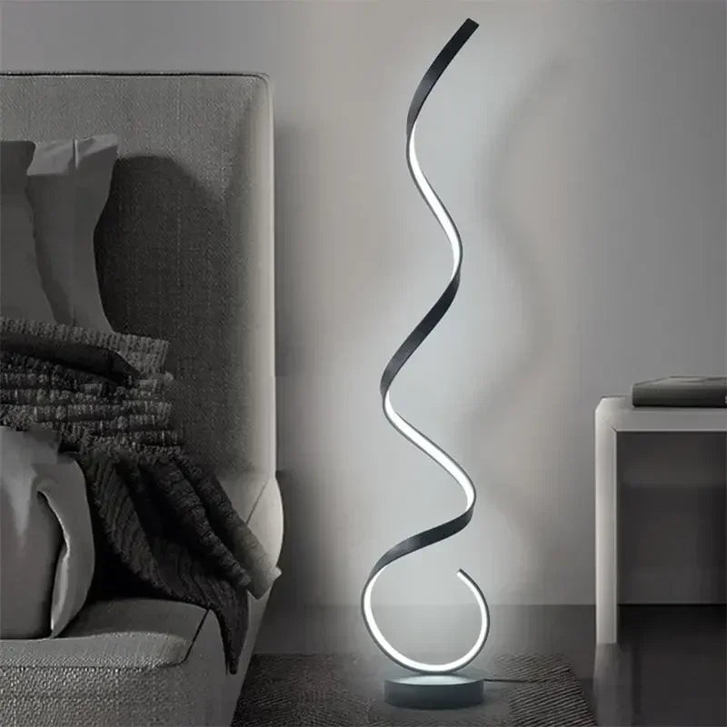 LED Spiral Shape Floor Lights