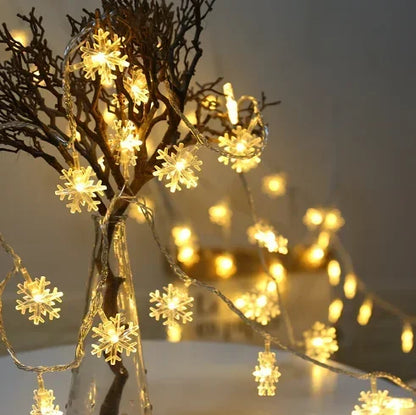 Snowflake LED String Light