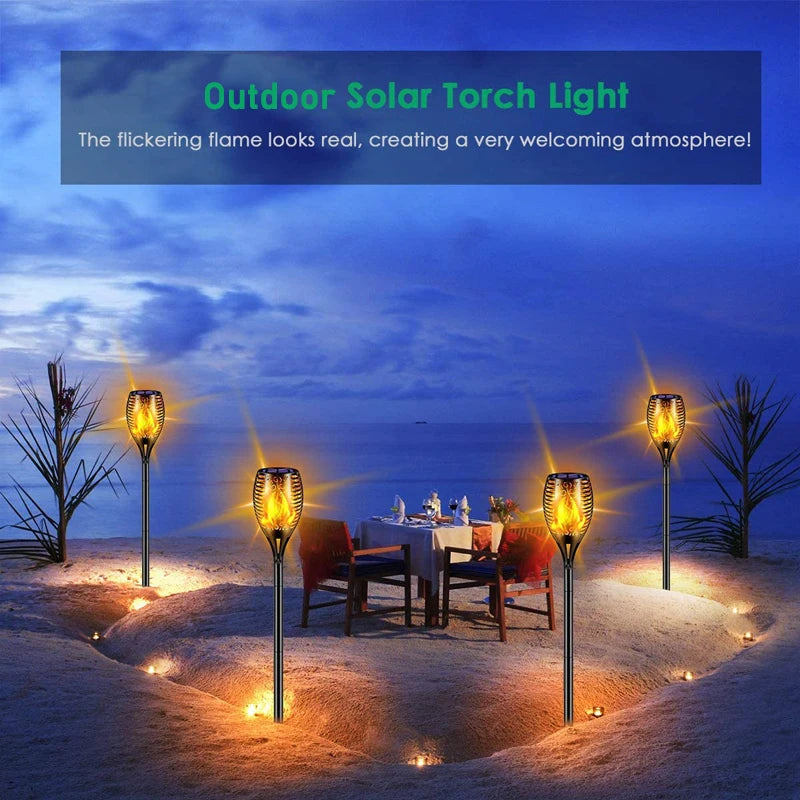 LED Outdoor Flickering Torch