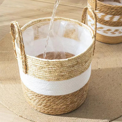 Seagrass Woven Storage Baskets