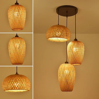 Bamboo Chinese Lamp