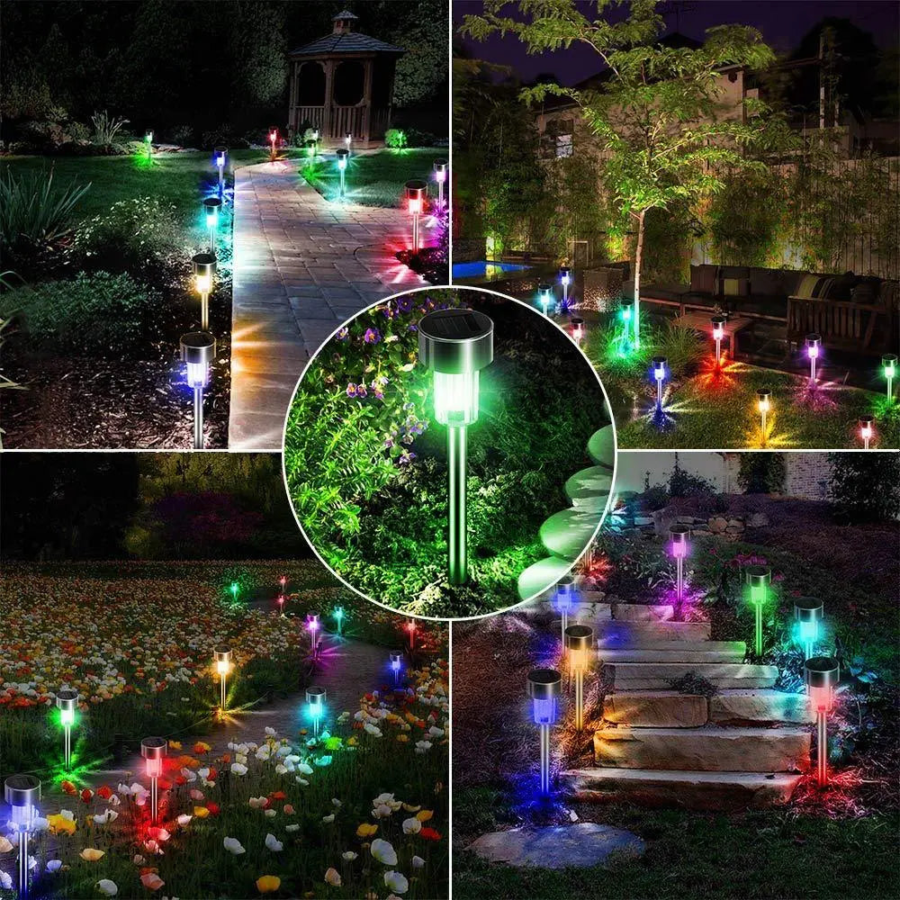 Solar Garden Light Outdoor Solar Powered Lamp - DecorGama