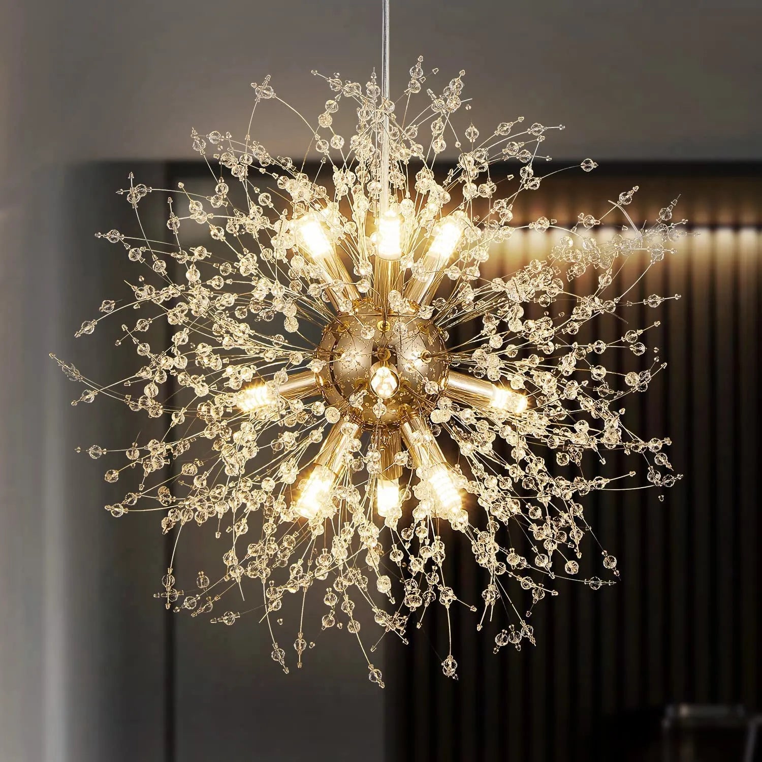 Spark Ball LED Chandelier Lighting Dandelion - DecorGama