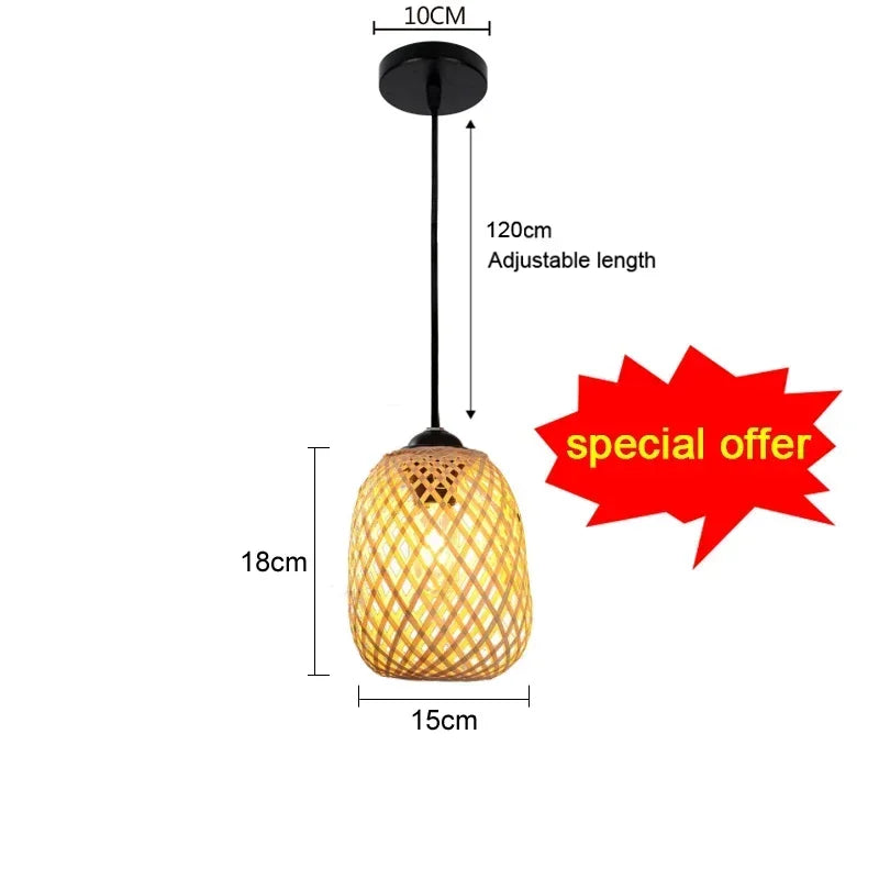 Bamboo Chinese Lamp