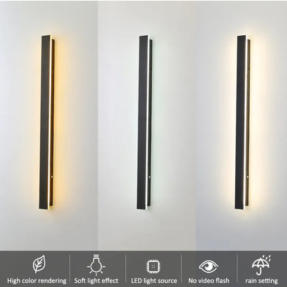 Porch light Outdoor Wall Lighting Long Strip Waterproof - DecorGama