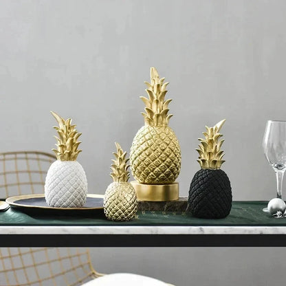 Creative Resin Pineapple Sculpture - iDecoria