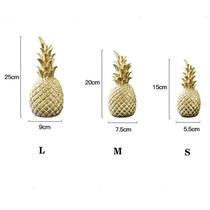 Creative Resin Pineapple Sculpture - iDecoria