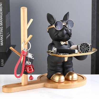 French Bulldog Resin Sculpture - iDecoria