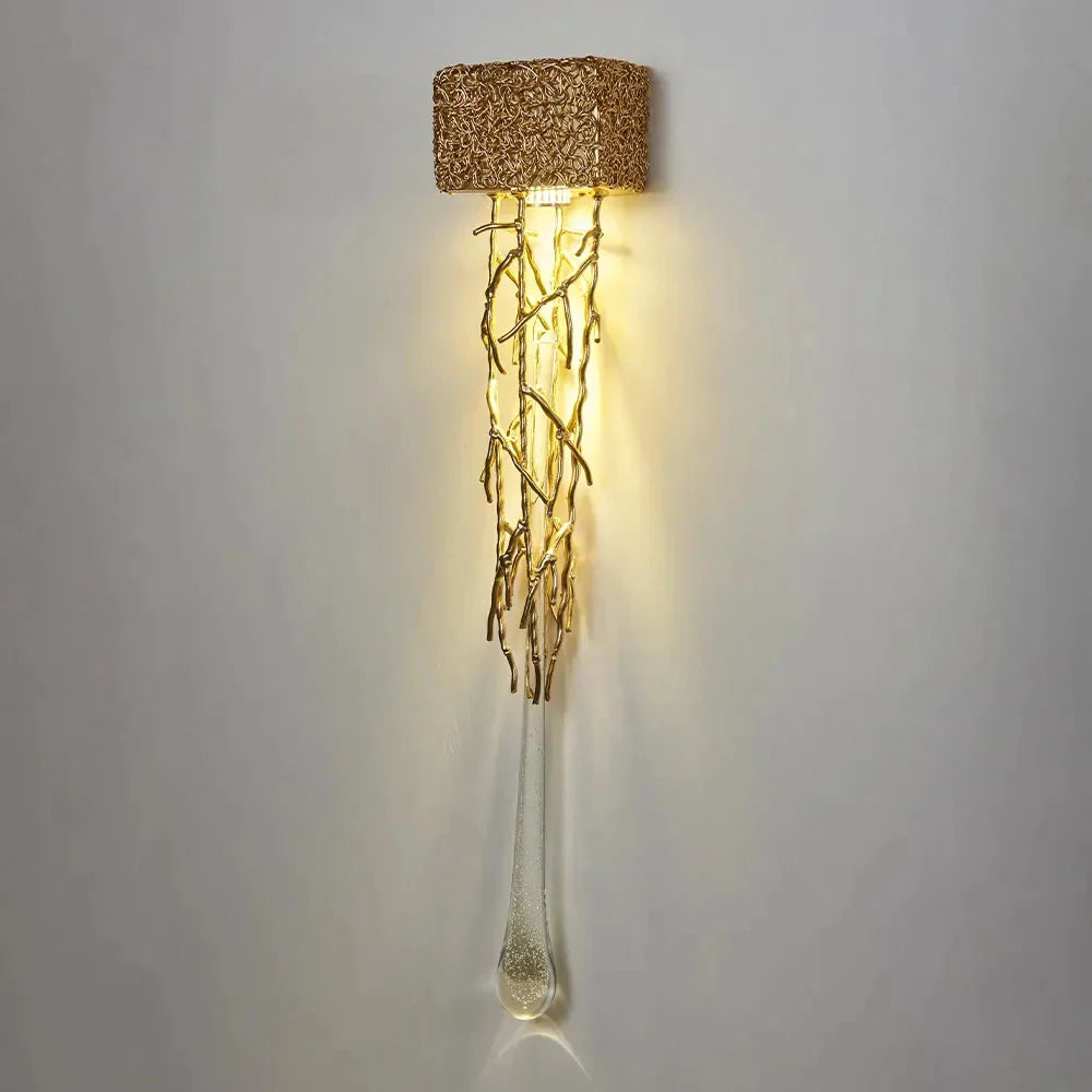 Vintage Crystal Wall Lamp - iDecoria