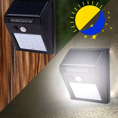 30 LED Outdoor Solar Lamp Motion Sensor Wall Light - DecorGama