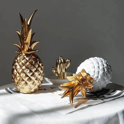 Creative Resin Pineapple Sculpture - iDecoria