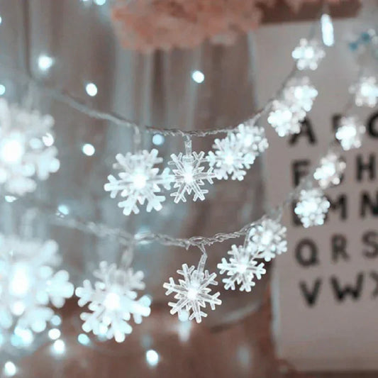 Snowflake LED String Light