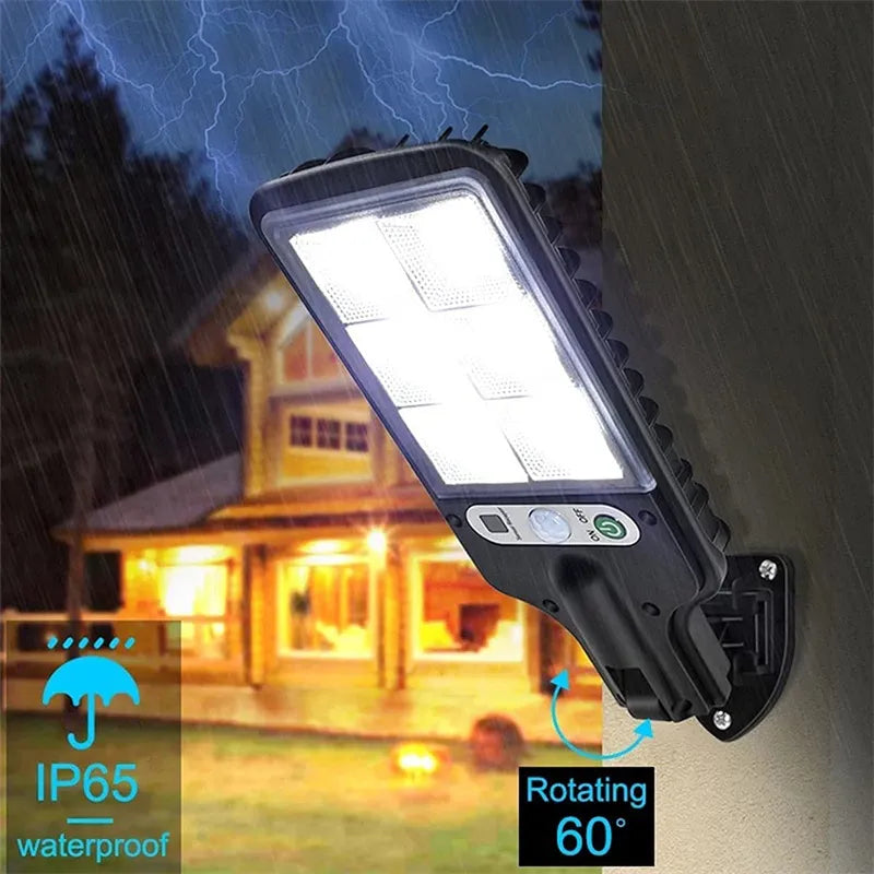 Solar Street Lights Outdoor Wireless Solar Security Wall - DecorGama