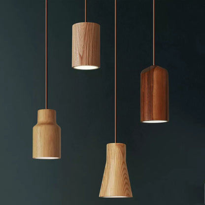 Matchstick Pendant Lamp Creative Wooden Light - DecorGama