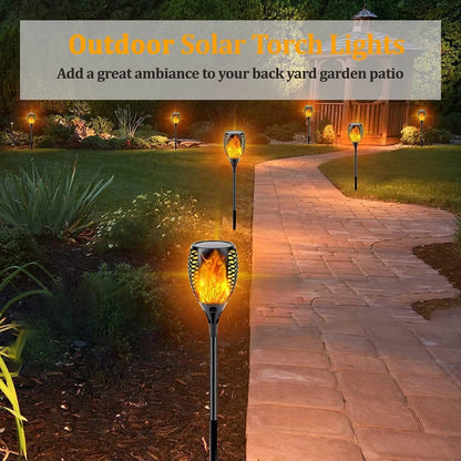 LED Outdoor Flickering Torch